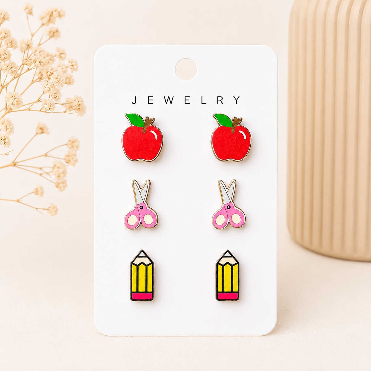 Back to School Earrings Set | style 1