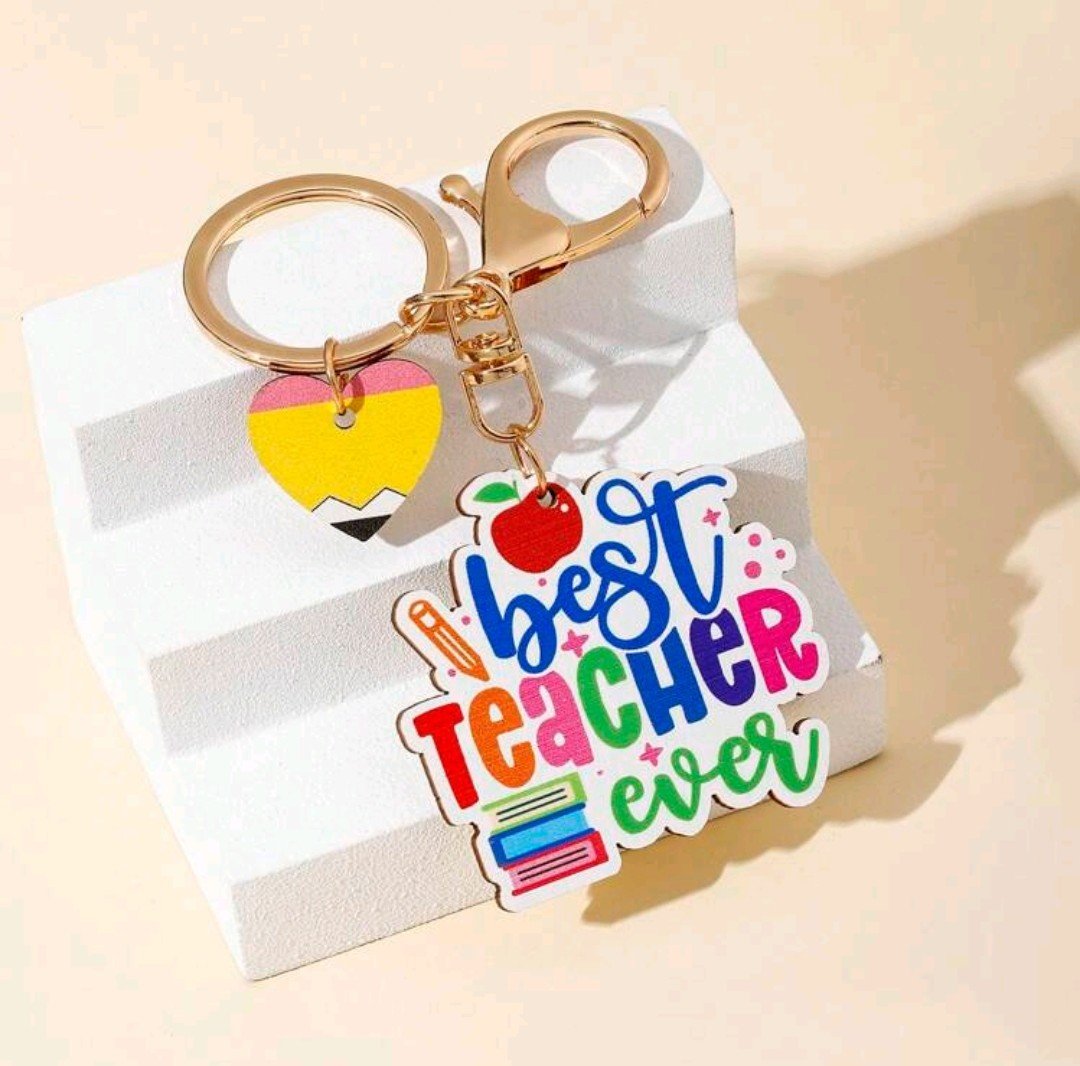 Teacher Appreciation Keychain | Style 3