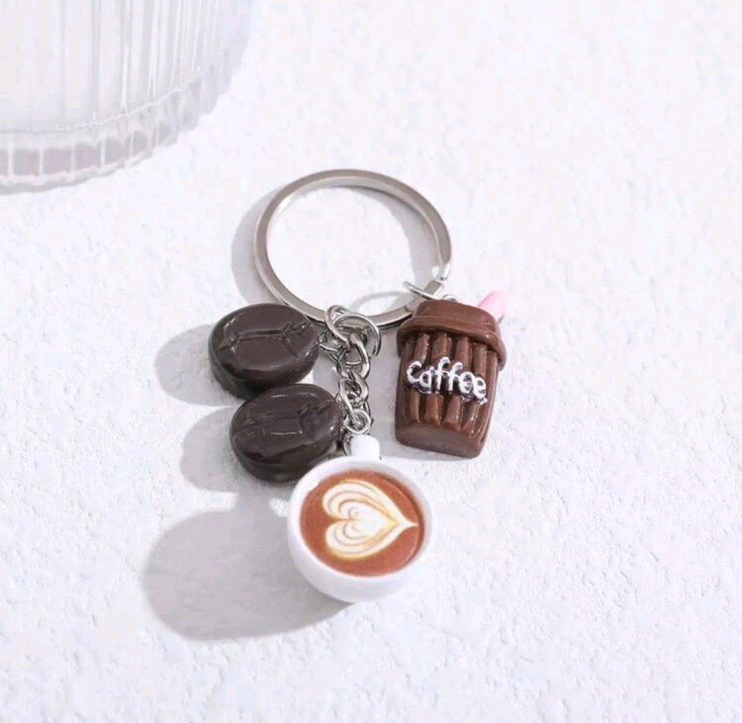 Teacher Cub Keychain | Coffee